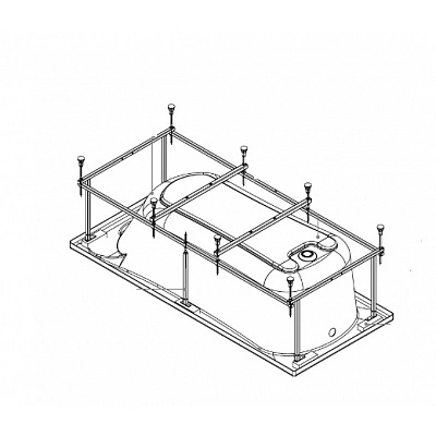 Каркас с ножками
